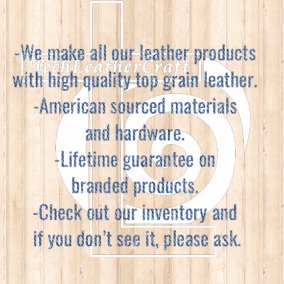 Blue painted leather bracelet with silver toned tiny rivets handmade jewelry - Picture 9 of 9